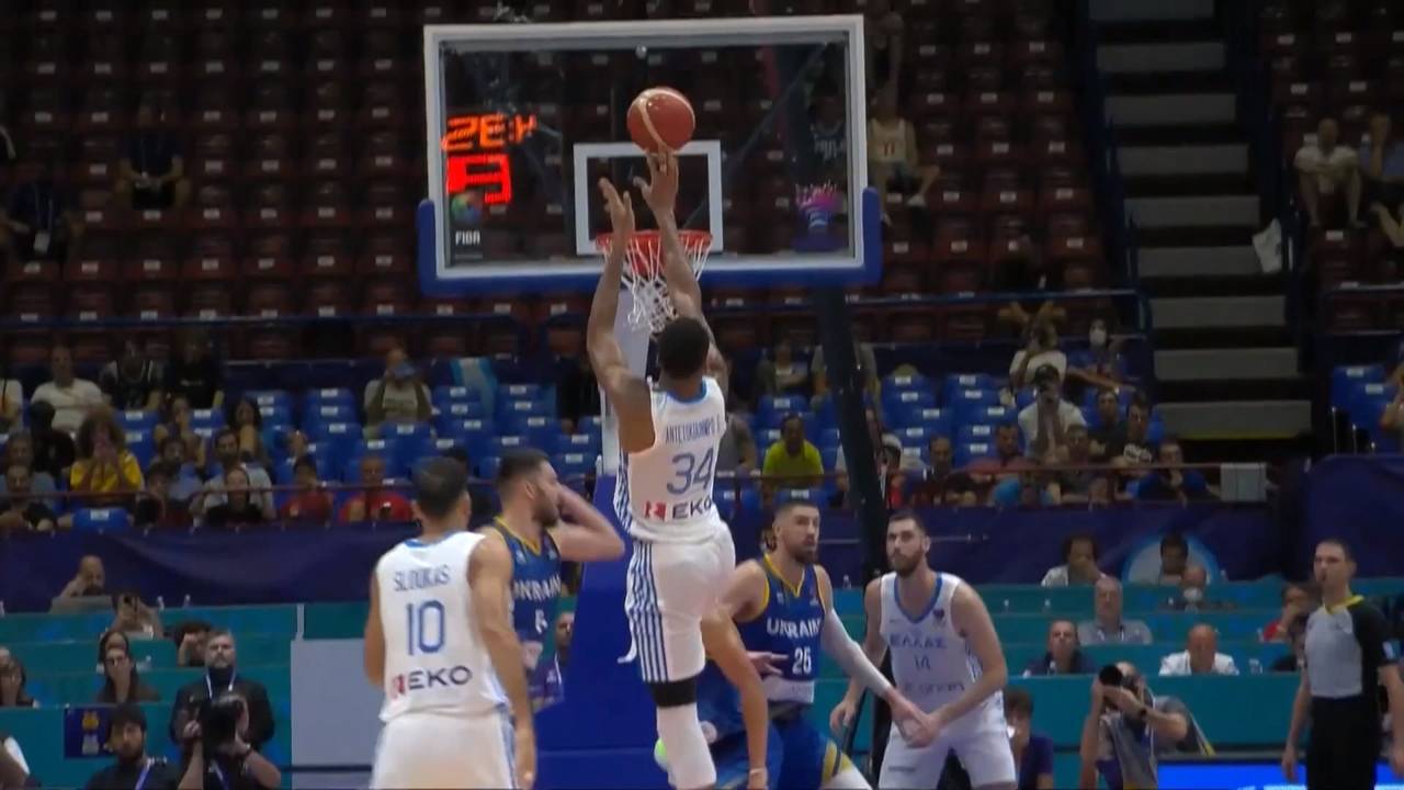 FIBA EuroBasket: Griechenland gewinnt gegen die Ukraine