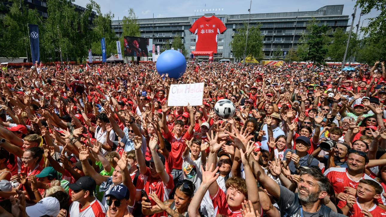 Großer Empfang für Schweizer WM-Helden
