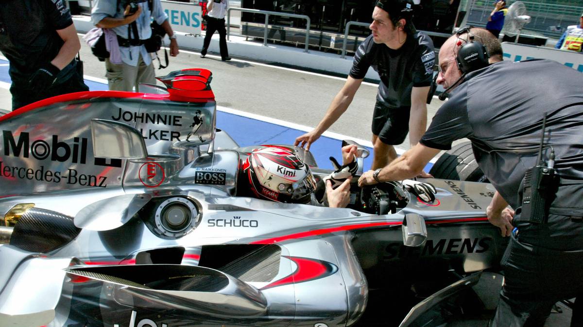 2006: Schon vor der Saison wird bekannt, dass Alonso ab 2007 für McLaren Mercedes fahren wird. Für Räikkönen (Bild) und Montoya geht es also darum, sich für einen neuen Vertrag zu empfehlen