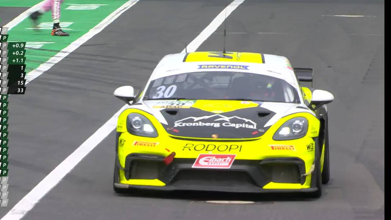 Kuriose Szene bei der DTM