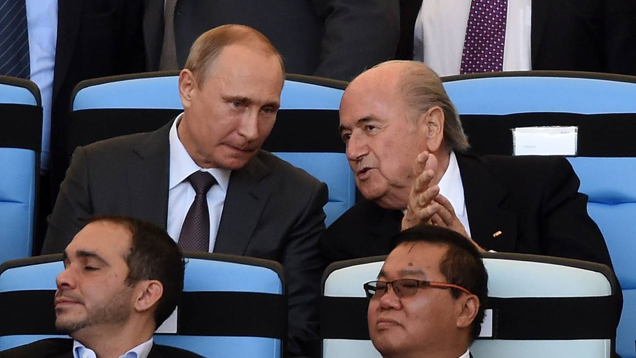 Putin lobt Blatter in höchsten Tönen