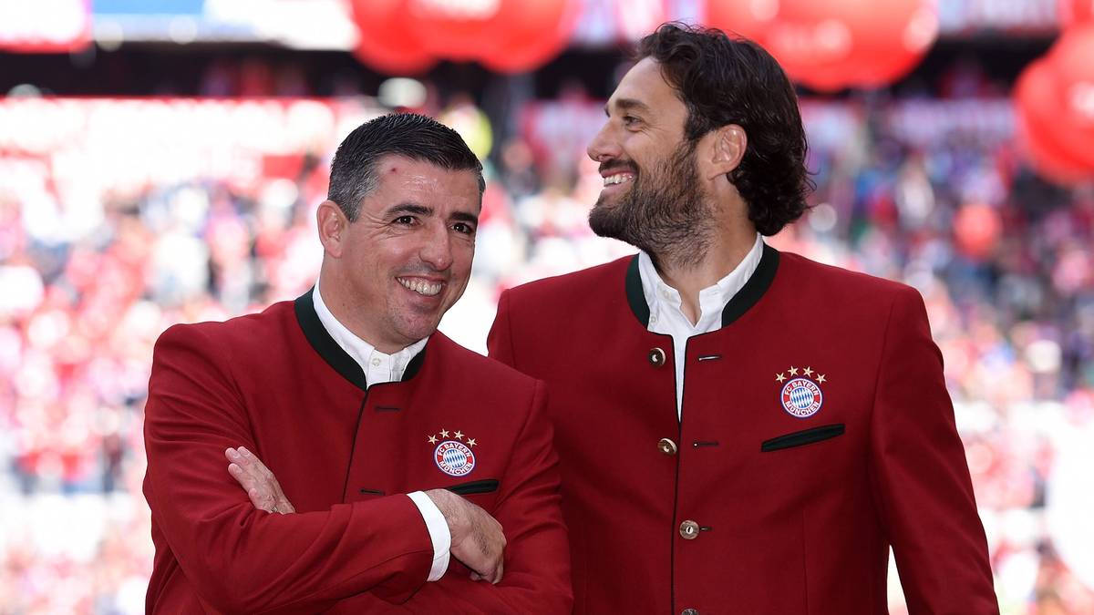Roy Makaay und Luca Toni sind Bayern-Legenden 
