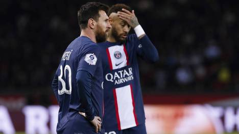 Lionel Messi und Neymar geben mit PSG aktuell ein besorgniserregendes Bild ab