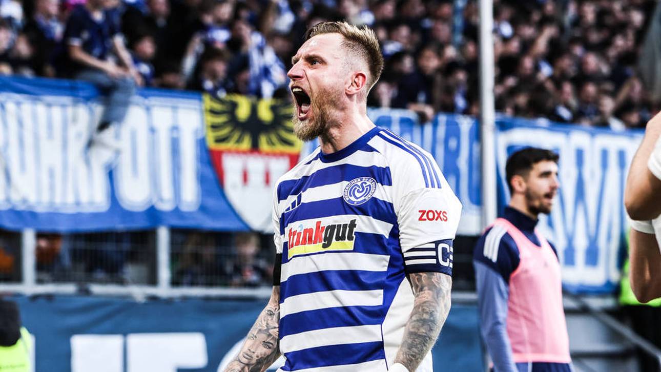 MSV gewinnt wilden Schlagabtausch