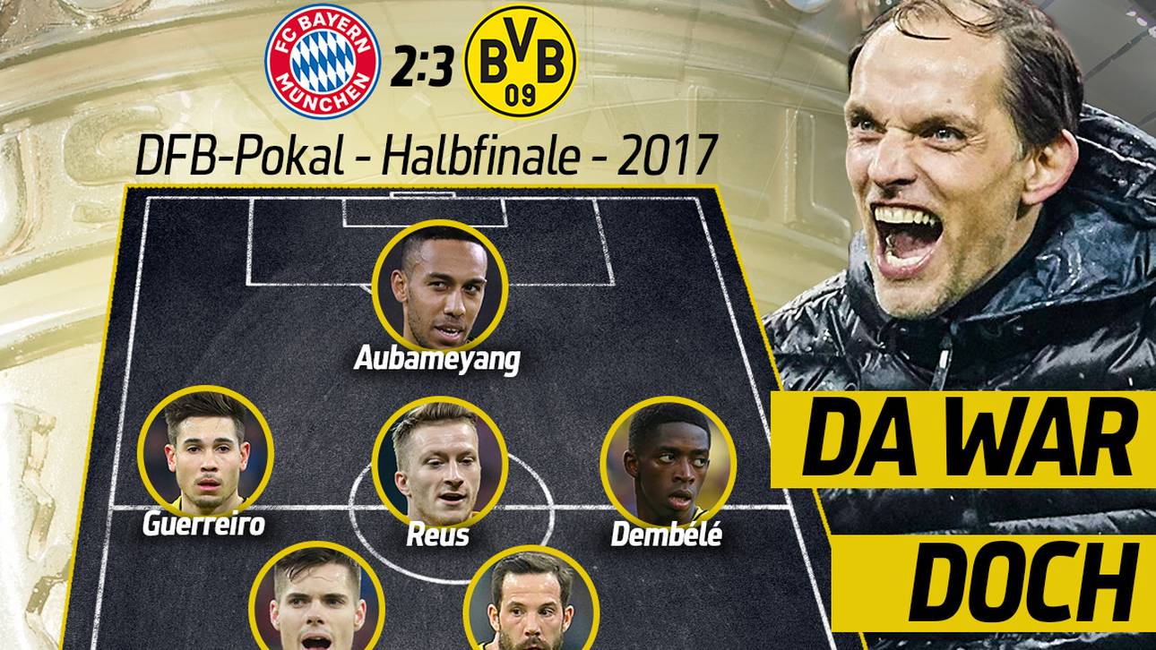 Als Thomas Tuchel sein letztes Pokalspiel in München bestritt...