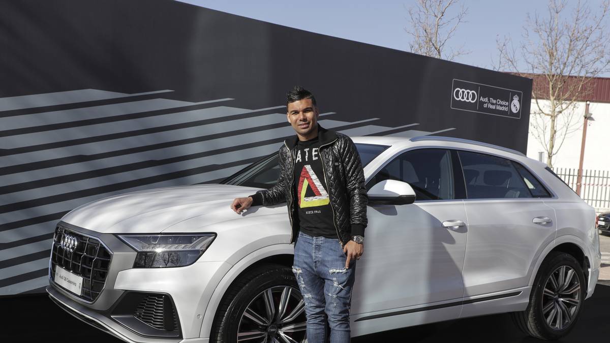Mittelfeldabräumer Casemiro entschied sich für den Q8 50 TDI quattro tiptronic, der für 86.170 Euro zu haben ist