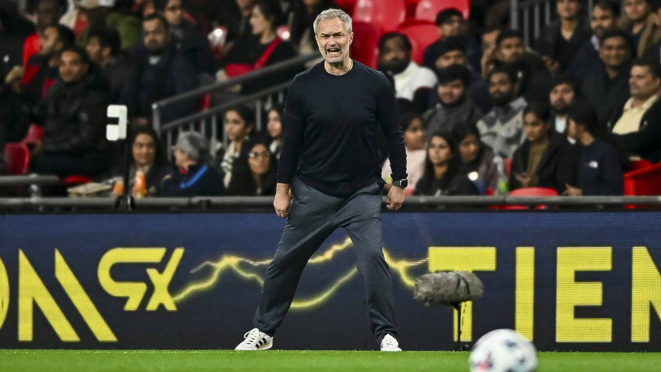 DFB-Coach Christian Wück gab an der Seitenlinie alles