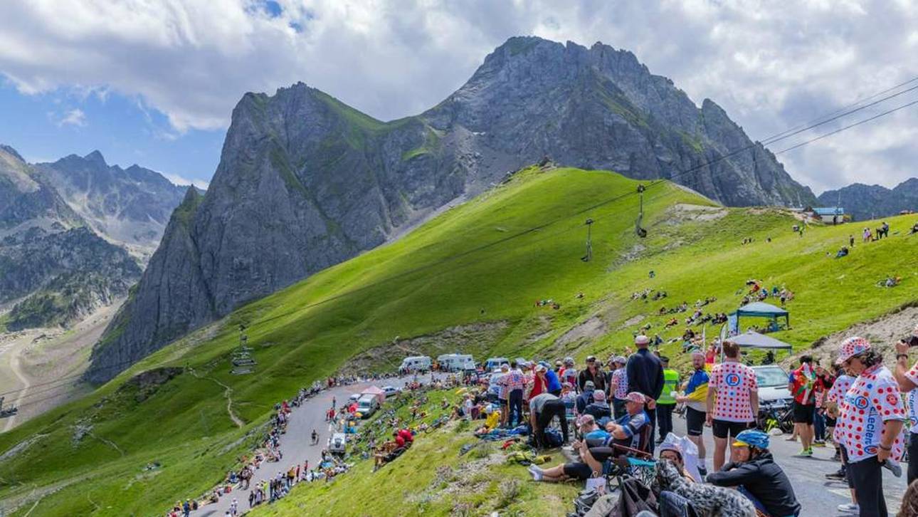 Spektakel-Etappe in den Pyrenäen