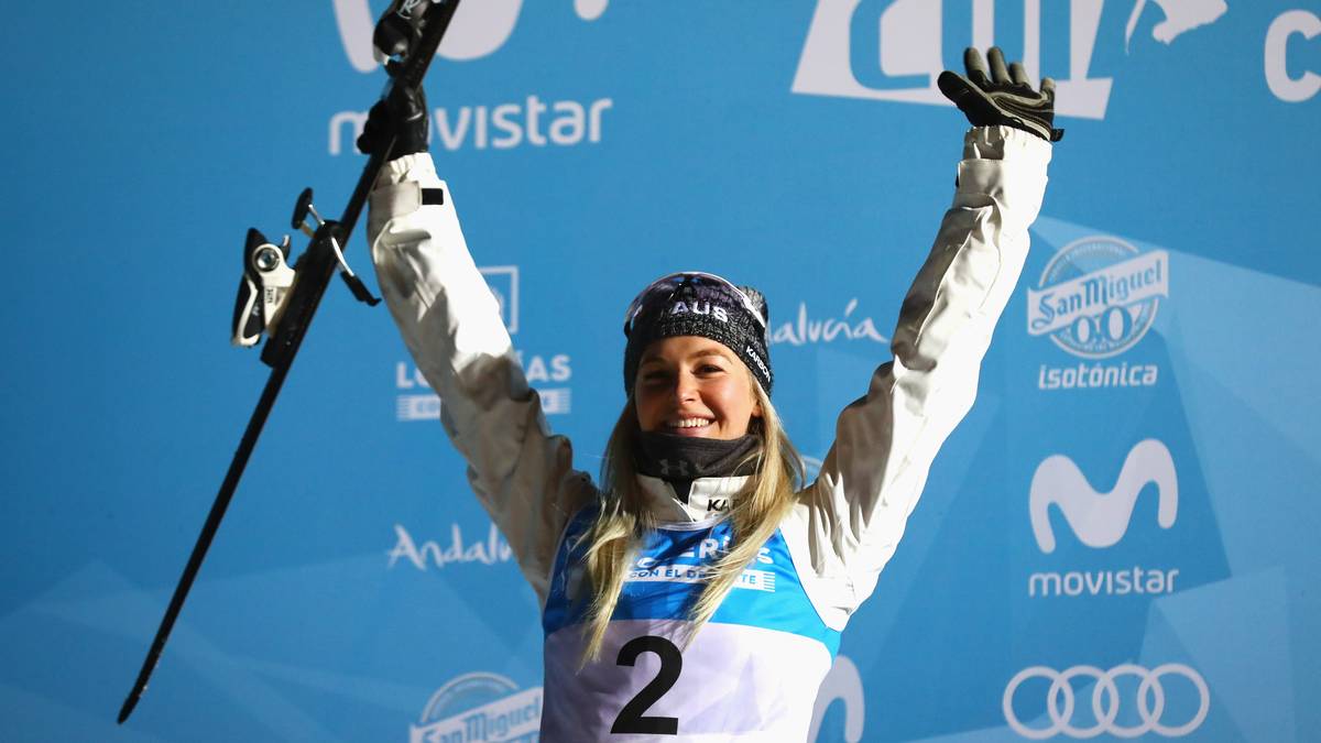 Und das zu Recht: Im Freestyle-Skiing sprang Scott schon zu zwei WM-Medaillen