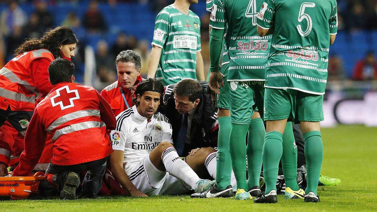 Gehirnerschütterung bei Khedira