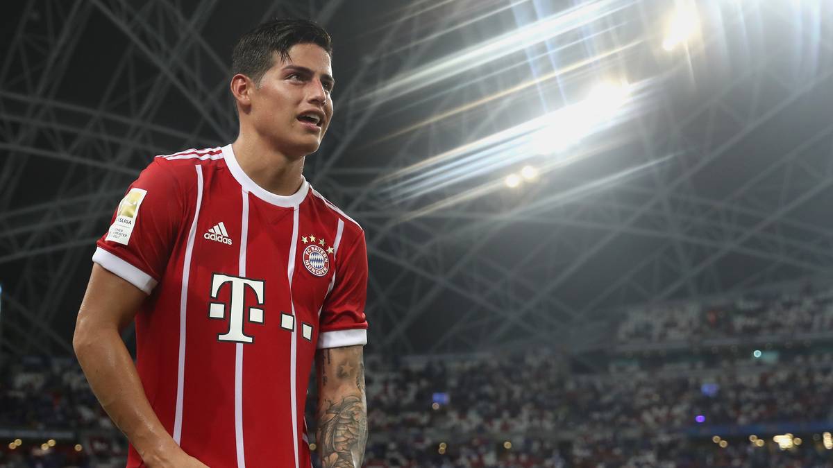 In James Rodriguez' Leben dreht sich alles um seine Tochter Salome. Der Mittelfeldstar des FC Bayern verbringt den Großteil seiner Freizeit mit der Kleinen - und widmet ihr jeden Torjubel