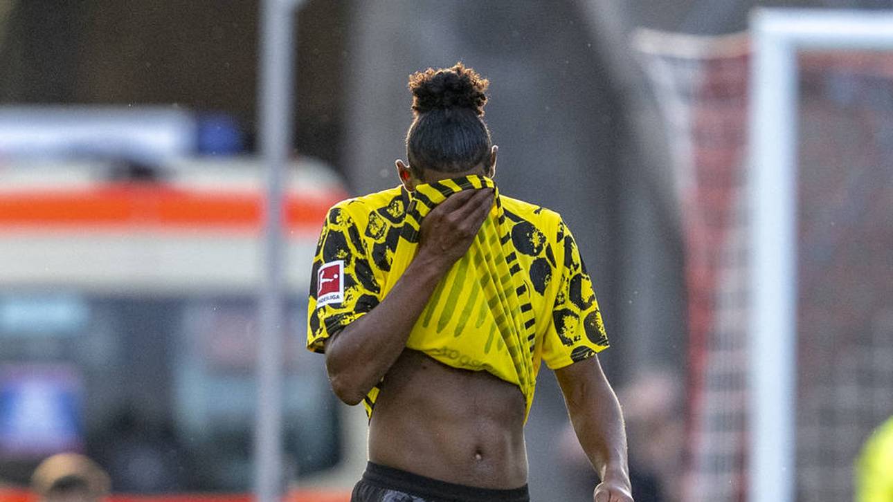 Sébastien Haller kam im BVB-Testspiel gegen die SF Siegen zum Einsatz