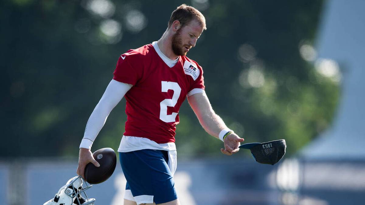 Indianapolis Colts Carson Wentz Steht Nach Impf Arger Am Pranger