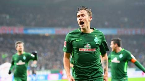 Max Kruse schoss das 1:0 für Werder Bremen in der Bundesliga-Partie gegen den VfB Stuttgart