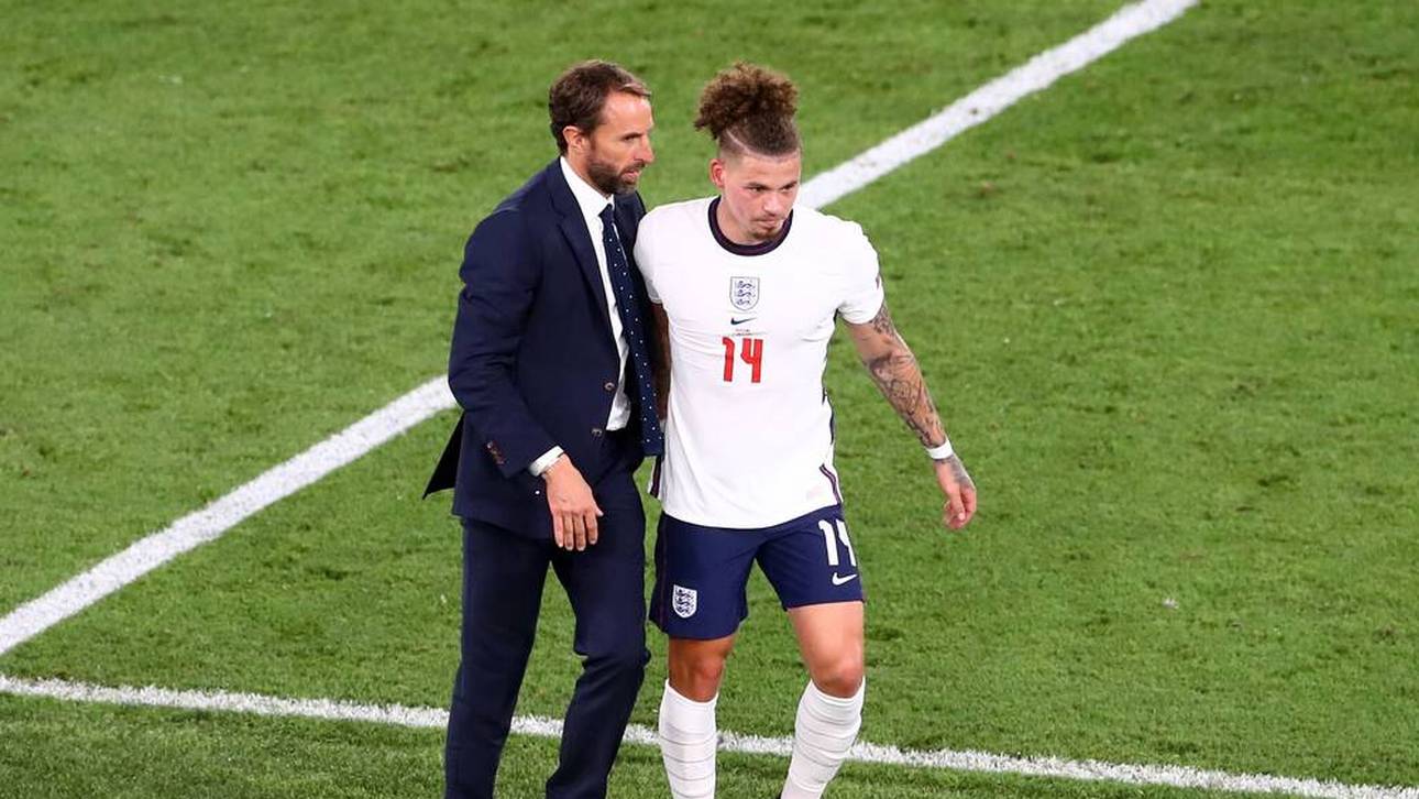 Gareth Southgate und Kalvin Phillips