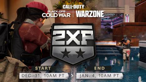Zum Jahreswechsel gibt es noch einmal Double-EXP in Call of Duty Black Ops Cold War 