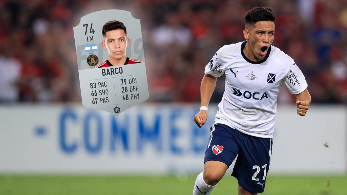 EZEQUIEL BARCO (Mittelfeld/Atlanta United): Stärke 74 - Potenzialwert 89. Seit diesem Jahr spielt der Argentinier in der Major League für Atlanta United und erzielte bereits vier Tore. Zuvor traf er innerhalb seiner zwei Jahre in der argentinischen Liga fünf Tore