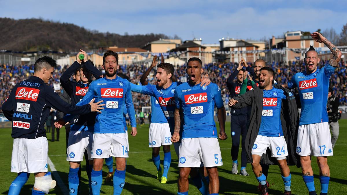 PLATZ 19 (neu) - SSC NEAPEL: 200,7 Millionen Euro (2015/16: 144,2 Millionen Euro)