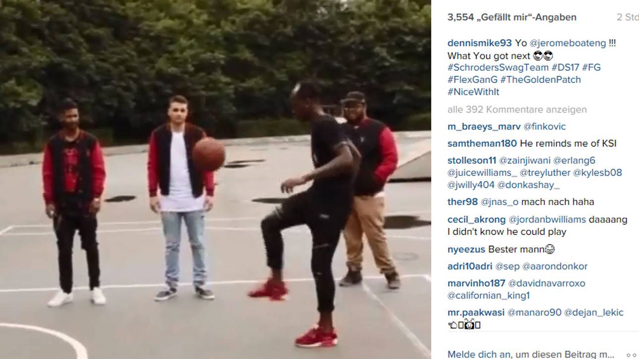 Schröder battelt Bayerns Boateng