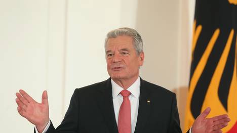 Joachim Gauck übergab den "Großen Stern des Sports"