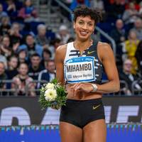 Weitsprung-Olympiasiegerin Malaika Mihambo betrachtet die EM im Juni als „wichtige“ Station auf dem Weg nach Paris. An die Olympischen Spiele verschwendet sie noch nicht viele Gedanken.