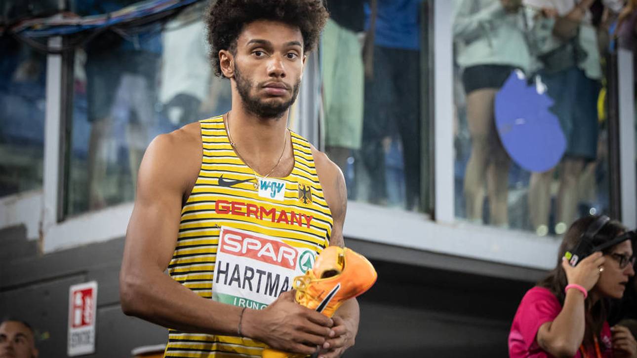 Joshua Hartmann schied bei der EM in Rom über 200 Meter nach einem Fehlstart aus