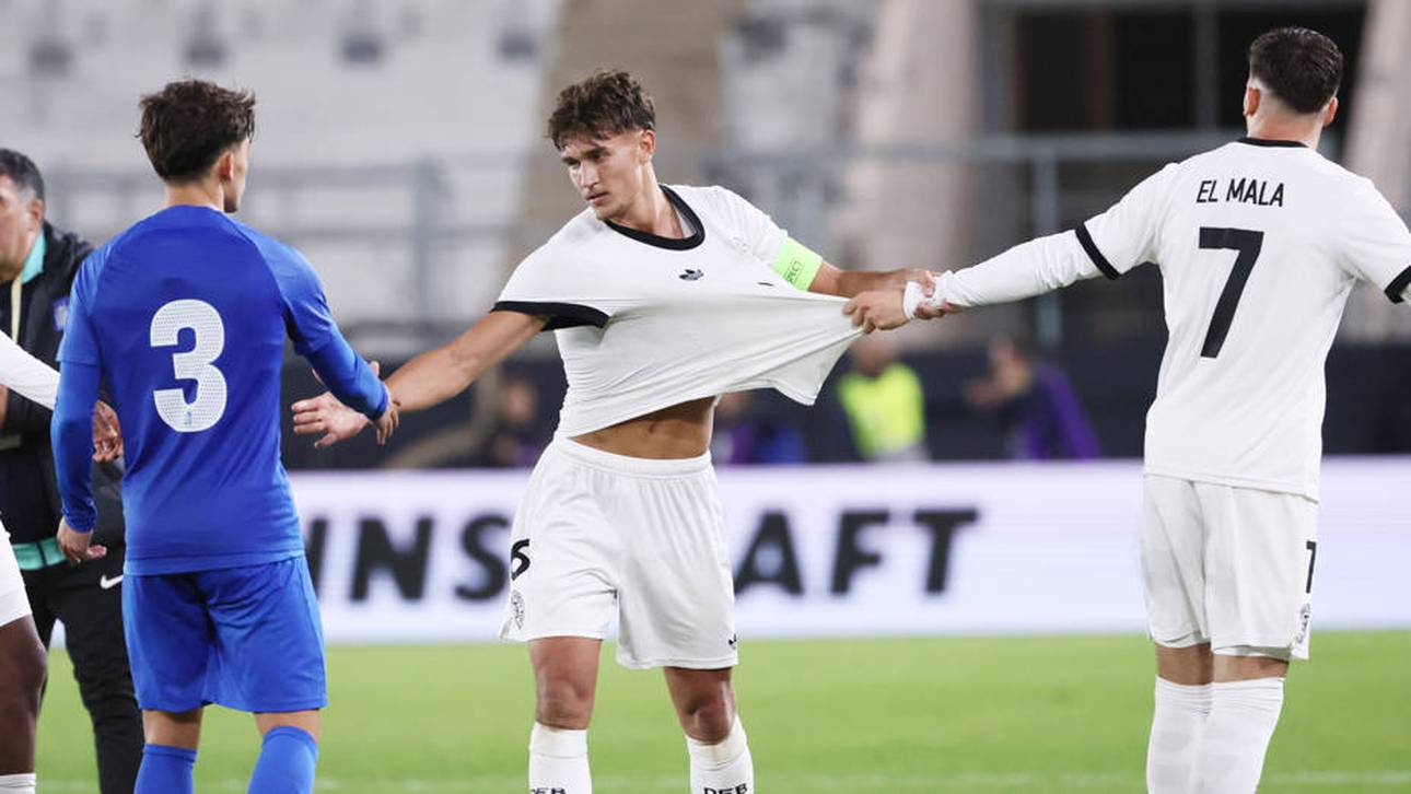 Tom Bischof unterlag mit der deutschen U21 gegen Griechenland