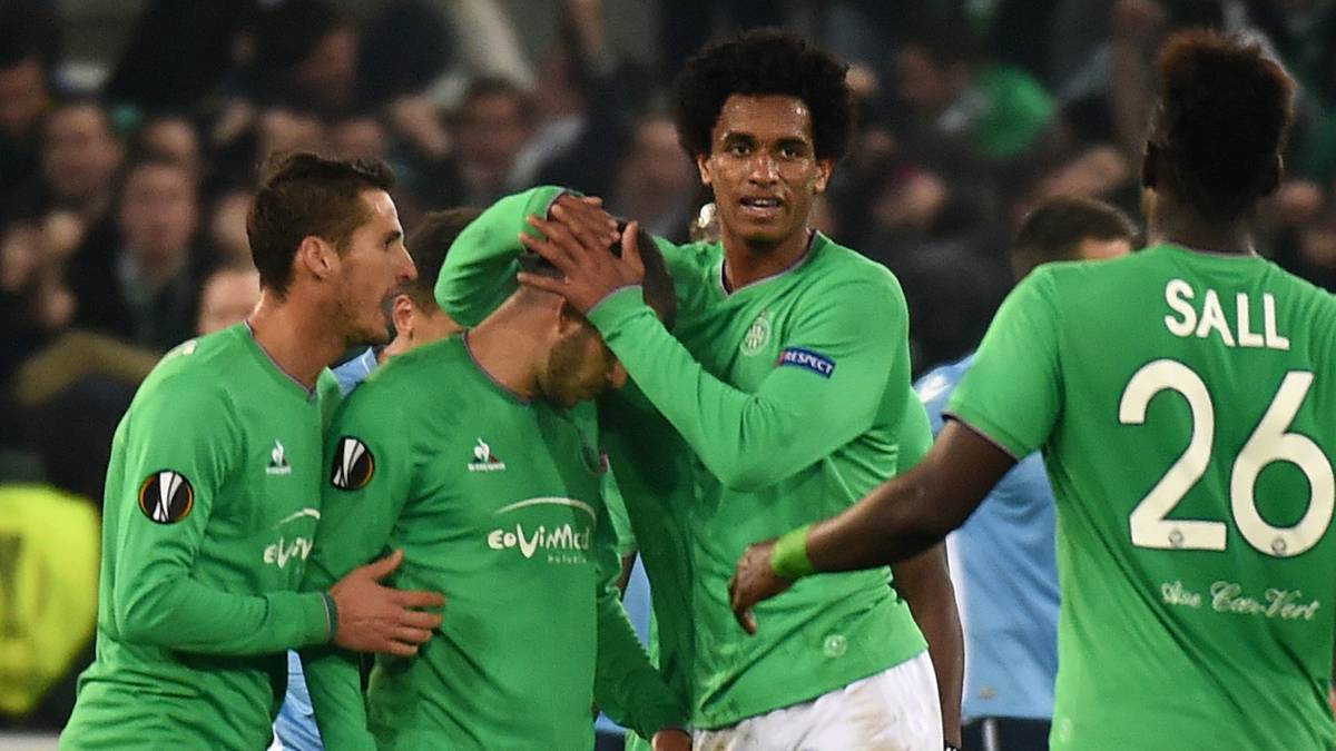 Weiterhin mit dabei ist auch der AS Saint-Etienne. Die Franzosen bekommen es in der K.o.-Runde mit dem FC Basel zu tun