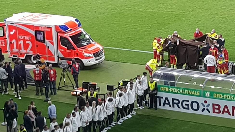 Das DFB-Pokal-Finale wurde nach dem Sieg von RB Leipzig gegen den SC Freiburg von einem medizinischen Notfall überschattet