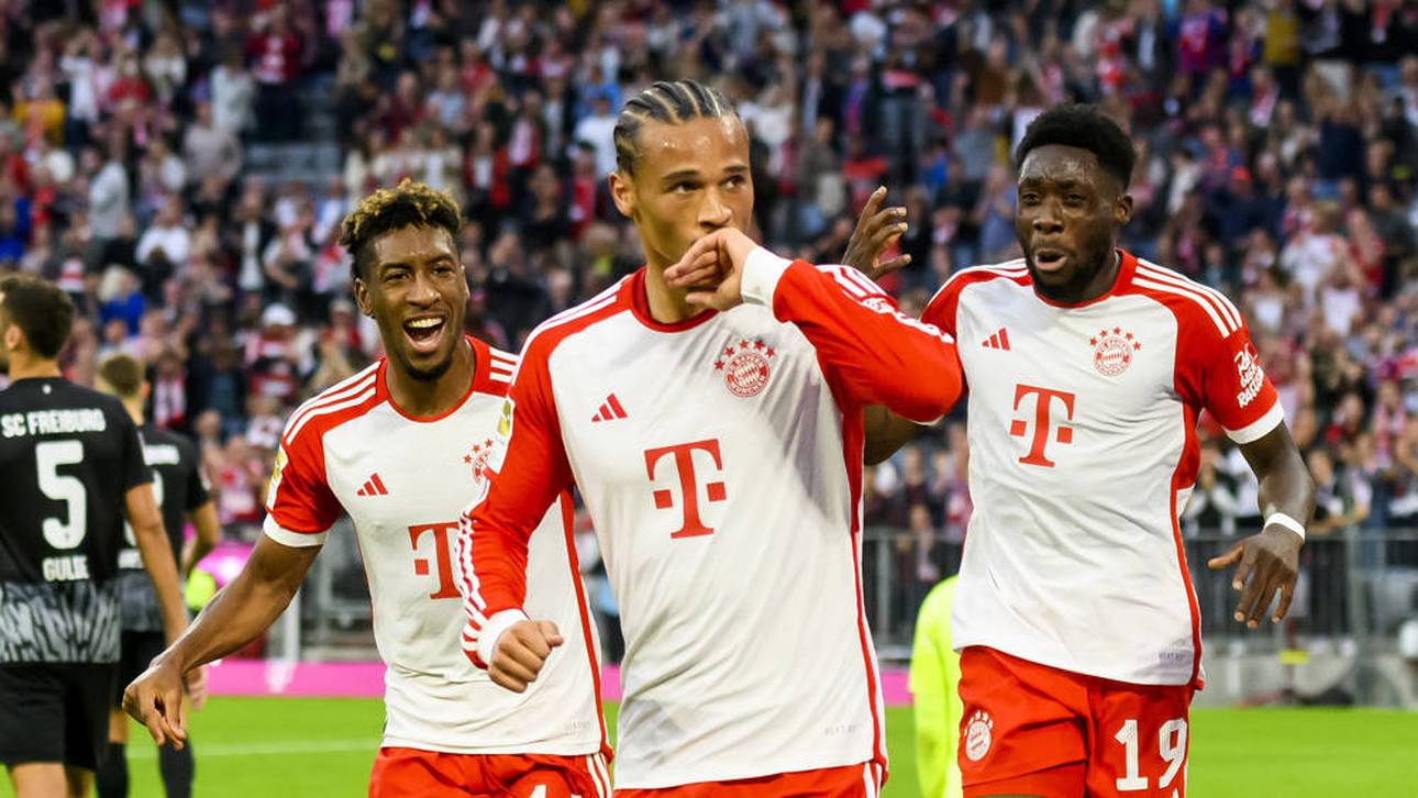 Bayern-Zaubershow! Sané brilliert