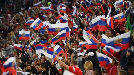 Die russische Nationalmannschaft scheiterte bei der WM 2018 erst im Viertelfinale