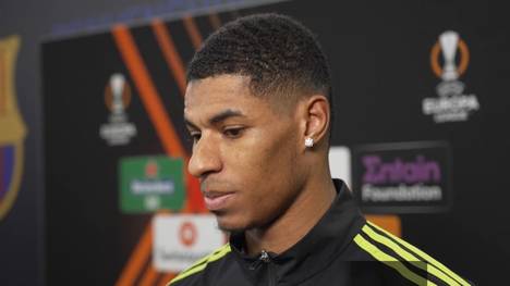 Beim 2:2 zwischen Barca und Manchester United gab es eine strittige Szene, in der ein vermeintliches Foul an Marcus Rashford nicht gegeben wurde. Der Engländer war nach dem Spiel nicht zufrieden.