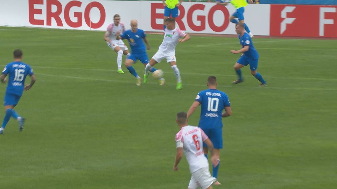 Fan-Drama in Augsburg