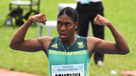 Caster Semenya gewann über die 800 Meter bisher zweimal Olympia-Gold und wurde dreimal Weltmeisterin