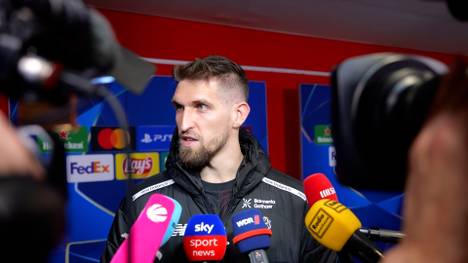 Robert Andrich spricht nach dem Champions-League-Hinspiel mit Bayer Leverkusen auch über seine Chancen in der deutschen Nationalmannschaft.