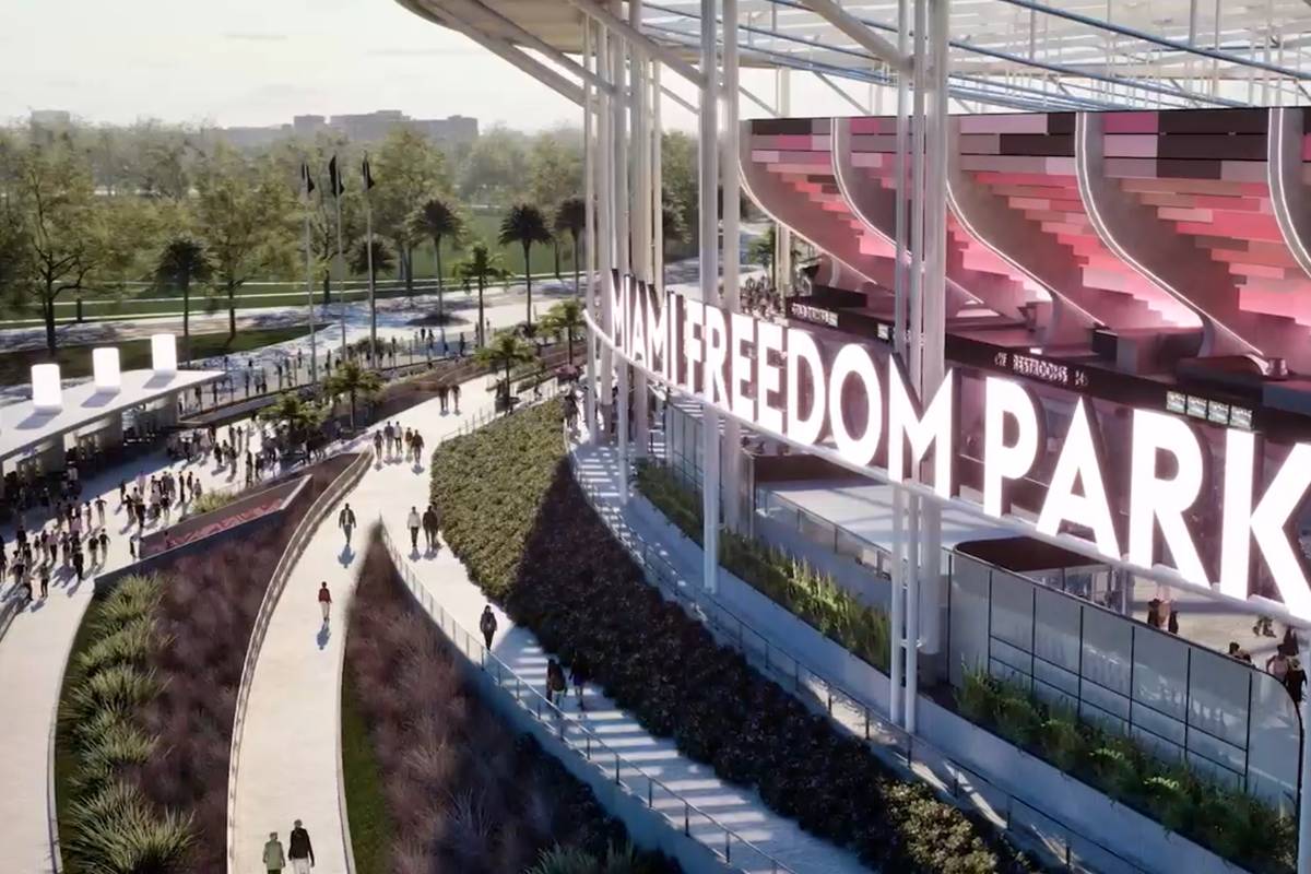 Inter Miami baut ein neues Stadion. Der Freedom Park ist jedoch mehr als nur eine normale Arena.