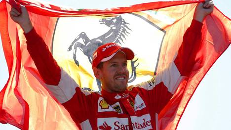Sebastian Vettel genoß die Stimmung in Monza in vollen Zügen