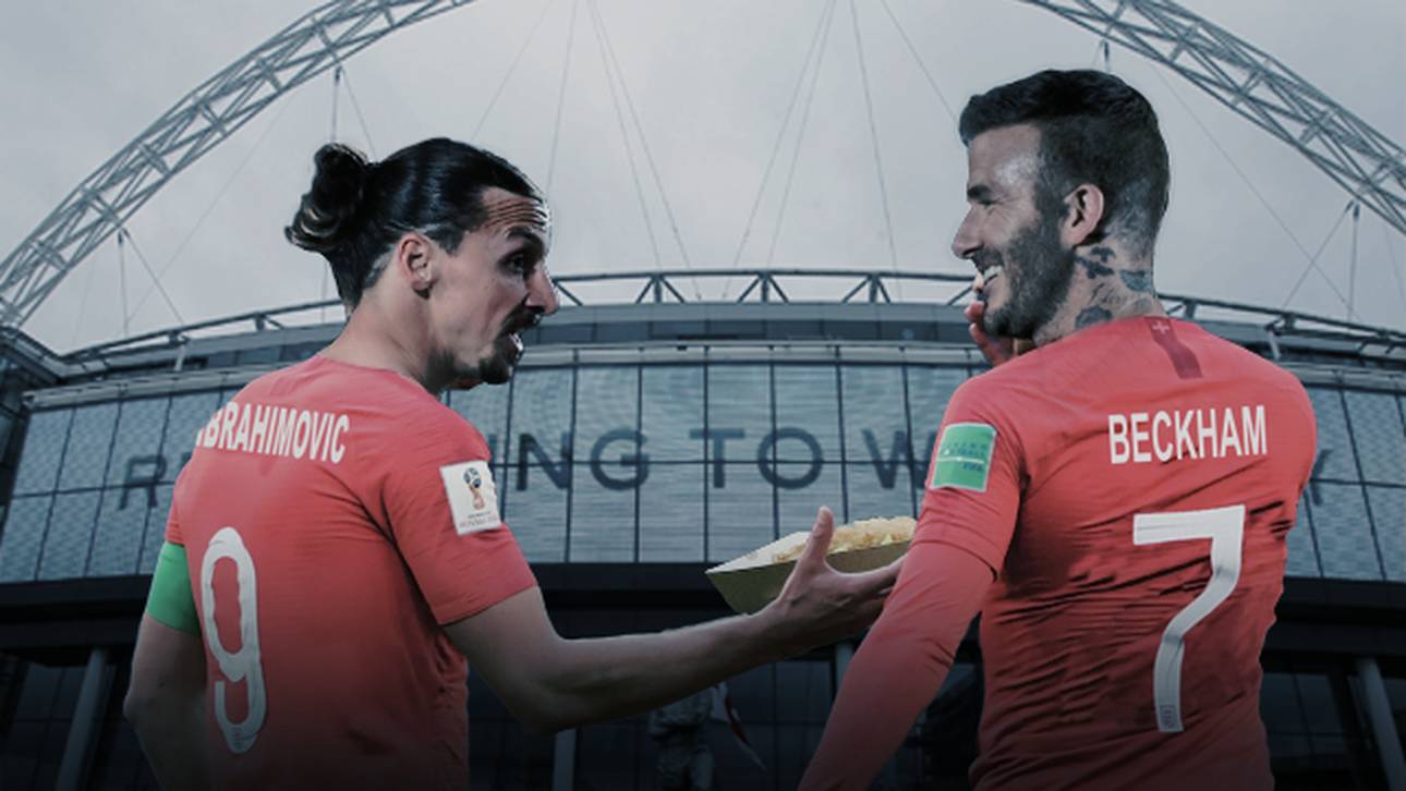 Irre Wette: Ibra fordert Beckham