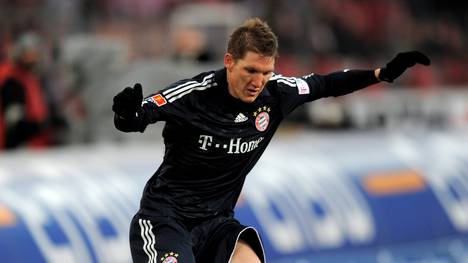 Bastian Schweinsteiger im Jahr 2008 im Trikot des FC Bayern