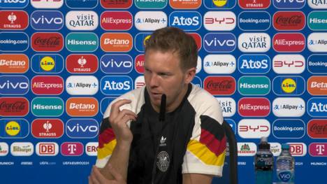 Julian Nagelsmann spricht nach dem Auftaktsieg der DFB-Elf gegen Schottland bei der UEFA EURO 2024 über das Gegentor und die Laune des Standardtrainers.