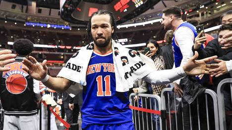 Jalen Brunson von den New Knicks hat den NBA-Titel fest im Blick