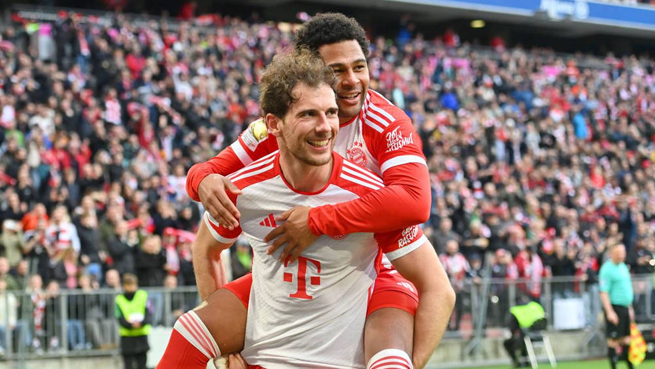 Leon Goretzka und Serge Gnabry stehen beim FC Bayen noch bis 2026 unter Vertrag