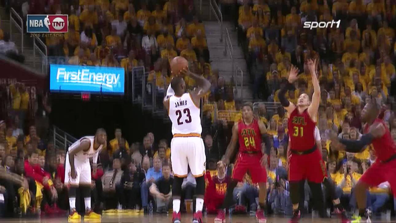 Cavs historisch – James auf der Jagd