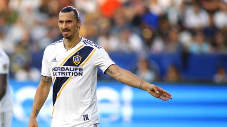Zlatan Ibrahimovic steht aktuell bei Los Angeles Galaxy unter Vertrag