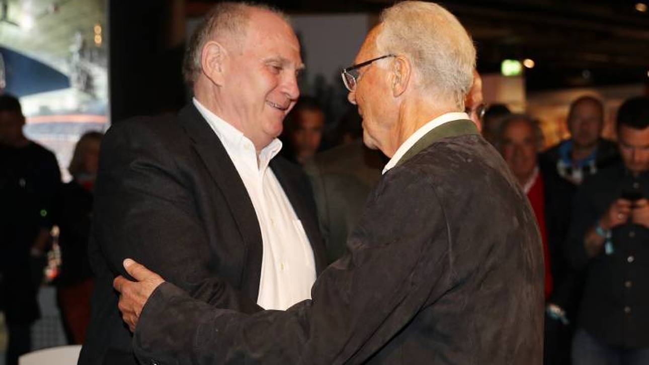 Prozess: Hoeneß verteidigt Beckenbauer