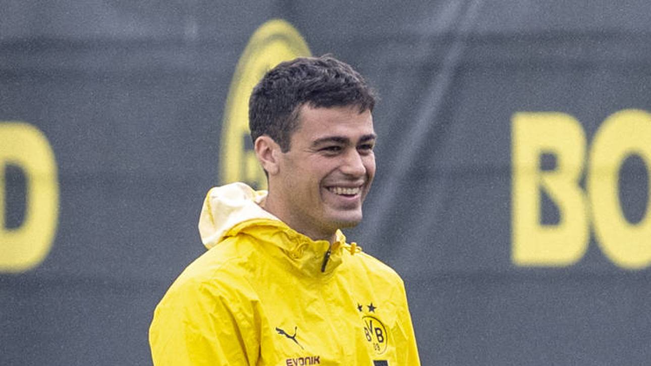 Giovanni Reyna bei der Vorbereitung auf die Klub-WM in Dortmund