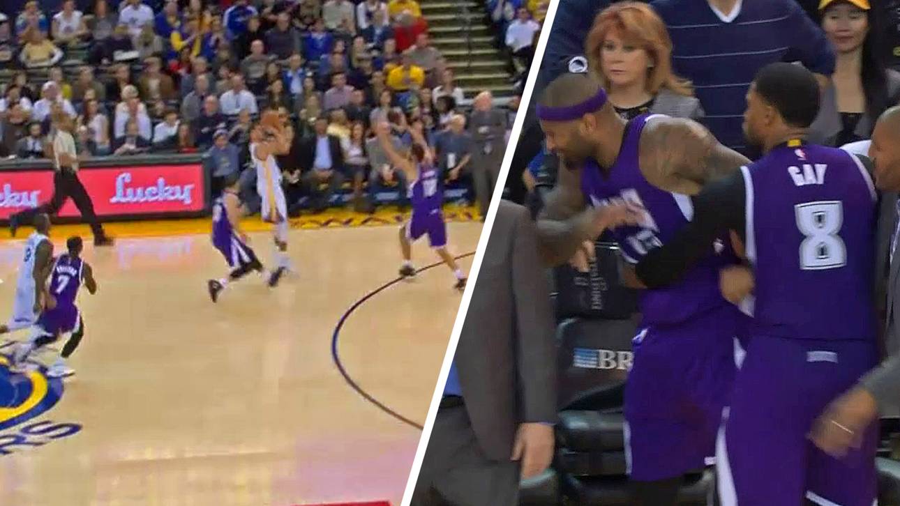 Mega-Spiel von Curry – Cousins fliegt