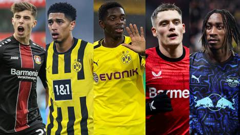 Rekordablösen, Weltklasse-Talente und Millionen-Deals: Das sind die größten Transfers der Bundesliga.