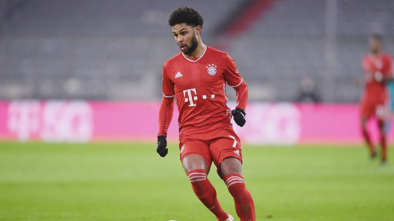Serge Gnabry vom FC Bayern will den Titel-Hattrick in der Champions League