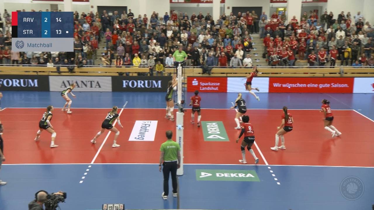 Volleyball-Bundesliga: Rote Raben Vilsbiburg siegt gegen NawaRo Straubing